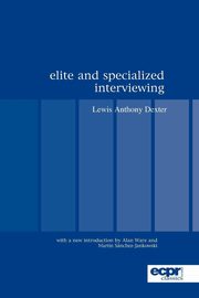 Elite and Specialized Interviewing, Dexter Lewis Anthony