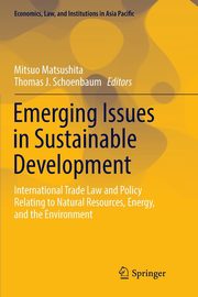 Emerging Issues in Sustainable Development, 
