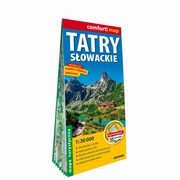 Tatry sowackie / Tatry slovensk; laminowana mapa turystyczna 1:30 000, 