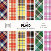 Cute Plaid Scrapbook Paper, Make Better Crafts