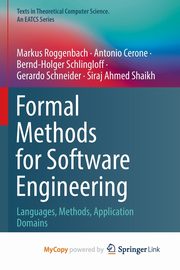 Formal Methods for Software Engineering, Roggenbach Markus