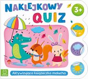 Naklejkowy quiz 3+ Aktywizujca ksieczka malucha, Bator Agnieszka