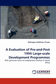 A Evaluation of Pre-and-Post 1994 Large-scale Development Programmes, Thwala Wellington Didibhuku