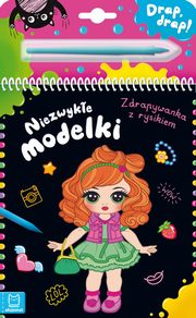 Niezwyke modelki Zdrapywanka z rysikiem, Podgrska Anna