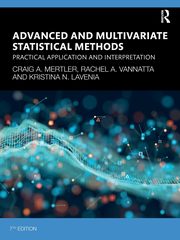 ksiazka tytu: Advanced and Multivariate Statistical Methods autor: Mertler Craig A.