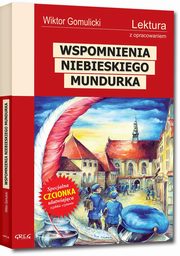 ksiazka tytu: Wspomnienia niebieskiego mundurka autor: Gomulicki Wiktor