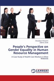 People's Perspective on Gender Equality in Human Resource Management, Owoyomi Oluwatayo