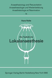 Die Technik der Lokalanaesthesie, Nolte H.