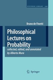 Philosophical Lectures on Probability, de Finetti Bruno
