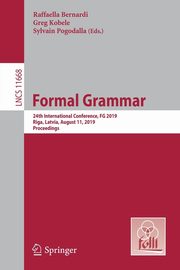 Formal Grammar, 