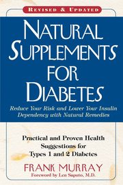 Natural Supplements for Diabetes, Murray Frank