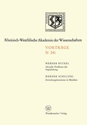 Natur-, Ingenieur- Und Wirtschaftswissenschaften, Buckel Werner