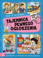 ksiazka tytu: Trzy T na tropie Tajemnica pewnego ogoszenia autor: Gieczyska-Jonik Agata