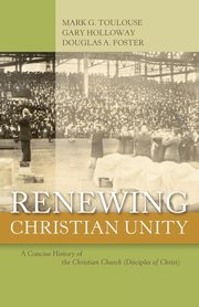 Renewing Christian Unity, Toulouse Mark G