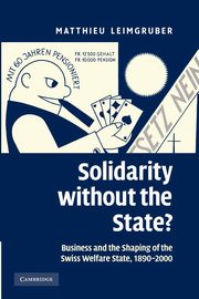 Solidarity Without the State?, Leimgruber Matthieu