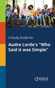 A Study Guide for Audre Lorde's 