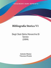 Bibliografia Storica V1, 