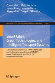 Smart Cities, Green Technologies, and Intelligent Transport Systems, 