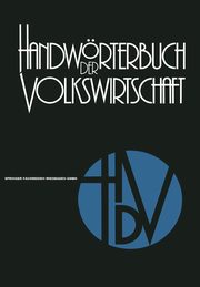 Handwrterbuch der Volkswirtschaft, Rettig Rolf