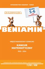 Matematyka z wesoym kangurem kategoria Beniamin 2024, 