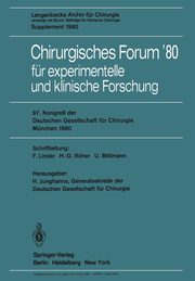Chirurgisches Forum'80, 