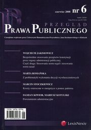 ksiazka tytu: Przegld Prawa Publicznego  2008/06 autor: 