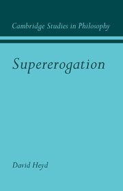 Supererogation, Heyd David