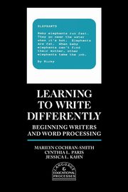 Learning to Write Differently, Cochran-Smith Marilyn