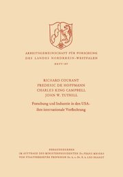 Forschung und Industrie in den USA - ihre internationale Verflechtung, Courant Richard
