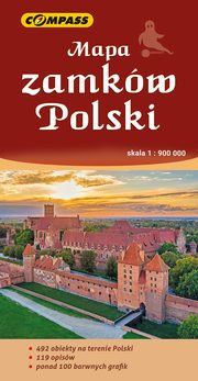 Mapa zamkw Polski, 