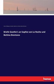 Briefe Goethe's an Sophie von La Roche und Bettina Brentano, Goethe Johann Wolfgang von