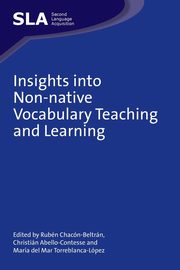 Insights into Non-native Vocabulary Teaching and Learning, 