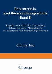 Brsentermin- und Brsenoptionsgeschfte, Imo Christian