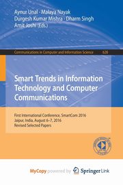 Smart Trends in Information Technology and Computer Communications, 
