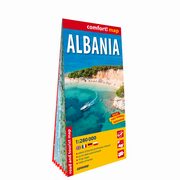Albania Albania laminowana mapa samochodowo-turystyczna 1:280 000, 