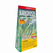 Karkonosze Mapa panoramiczna laminowana mapa turystyczna 1:33 000, 