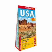 USA laminowana mapa samochodowo-turystyczna 1:4 750 000, 