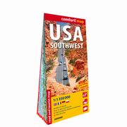 USA poudniowo-zachodnie USA Southwest laminowana mapa samochodowo-turystyczna 1:1 350 000, 