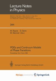 PDEs and Continuum Models of Phase Transitions, 