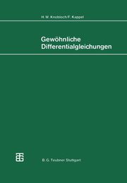Gewhnliche Differentialgleichungen, Knobloch H. W.
