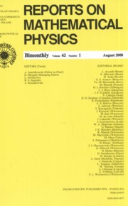 Reports on Mathematical Physics 62/1 2008 Kraj, 