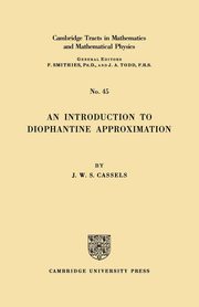 Diophant Approx, Cassels J. W. S.