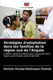 Stratgies d'adaptation dans les familles de la rgion sud de l'Angola, Chamale Menezes Muango Nambongue