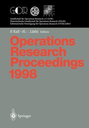 Operations Research Proceedings 1998, 