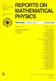 Reports on Mathematical Physics 62/3 2008, 