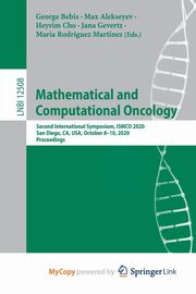 Mathematical and Computational Oncology, 