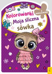 Kolorowanka z wykrojnikiem Moja liczna swka, 
