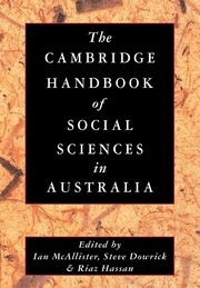 The Cambridge Handbook of Social Sciences in Australia, 