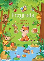 Przyroda zabawa z naklejkami, zbiorowa praca