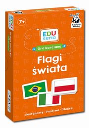 EDUseria Flagi wiata Gra karciana Kapitan Nauka, 